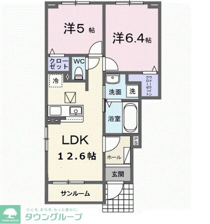 ジェントリー・ミルトの物件間取画像
